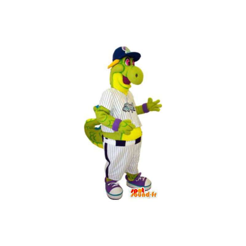 Drachen-Maskottchen-Kostüm für Erwachsene Sport Baseball - MASFR005237 - Dragon-Maskottchen