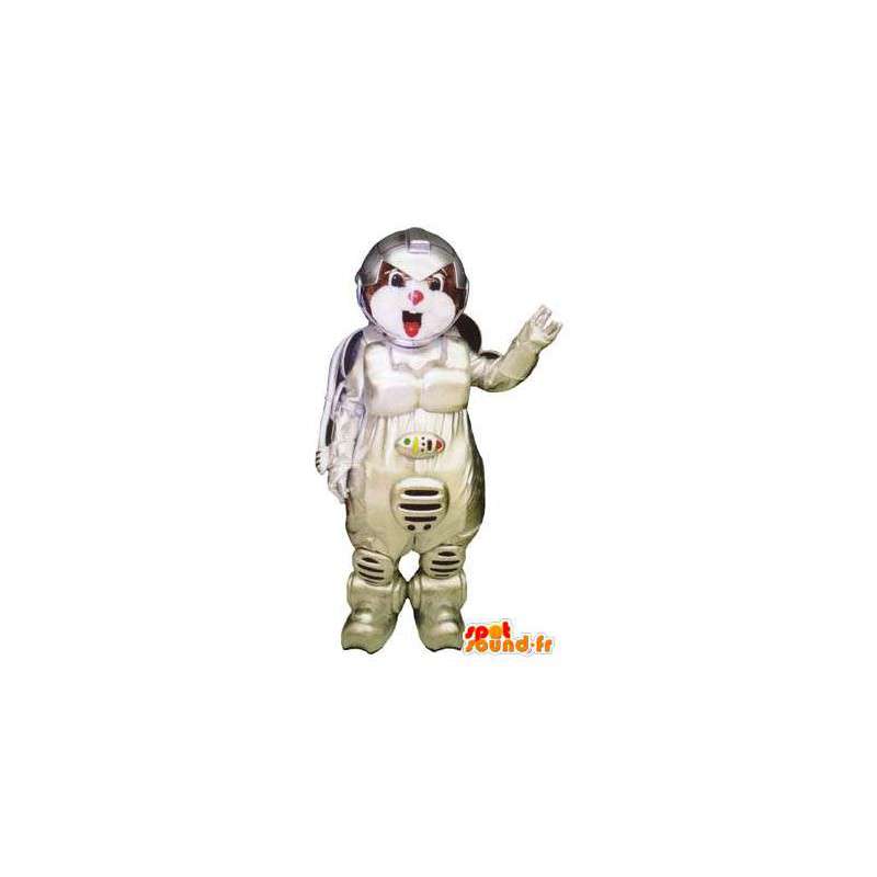 Costume pour adulte mascotte ours astronaute cosmonaute - MASFR005240 - Mascotte d'ours