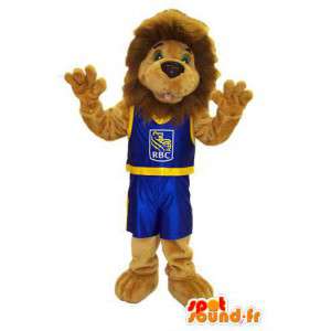 Disguise maskot Leo the Lion av RBC Royal Bank - MASFR005243 - Lion Maskoter