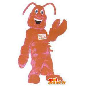 Déguisement adulte mascotte homard Red Lobster restaurant - MASFR005247 - Mascottes Homard