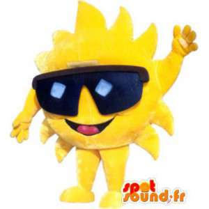 Carácter de la mascota de disfraces de adultos con gafas de sol - MASFR005252 - Mascotas sin clasificar