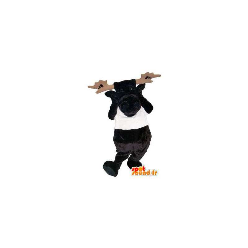Character mascot costume adult moose T-shirt - MASFR005262 - Mascots stag and DOE