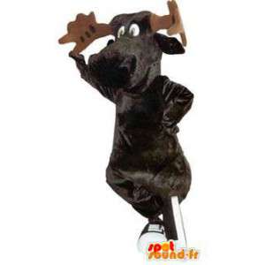 Mascot zapatos del traje del personaje con el impulso - MASFR005263 - Ciervo de mascotas y DOE