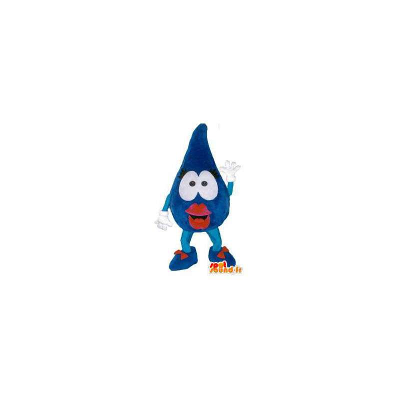 Mascot costume fancy animated water drop - MASFR005264 - Mascots unclassified