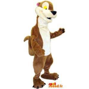 Peluche mascotte costume scoiattolo adulto - MASFR005271 - Scoiattolo mascotte