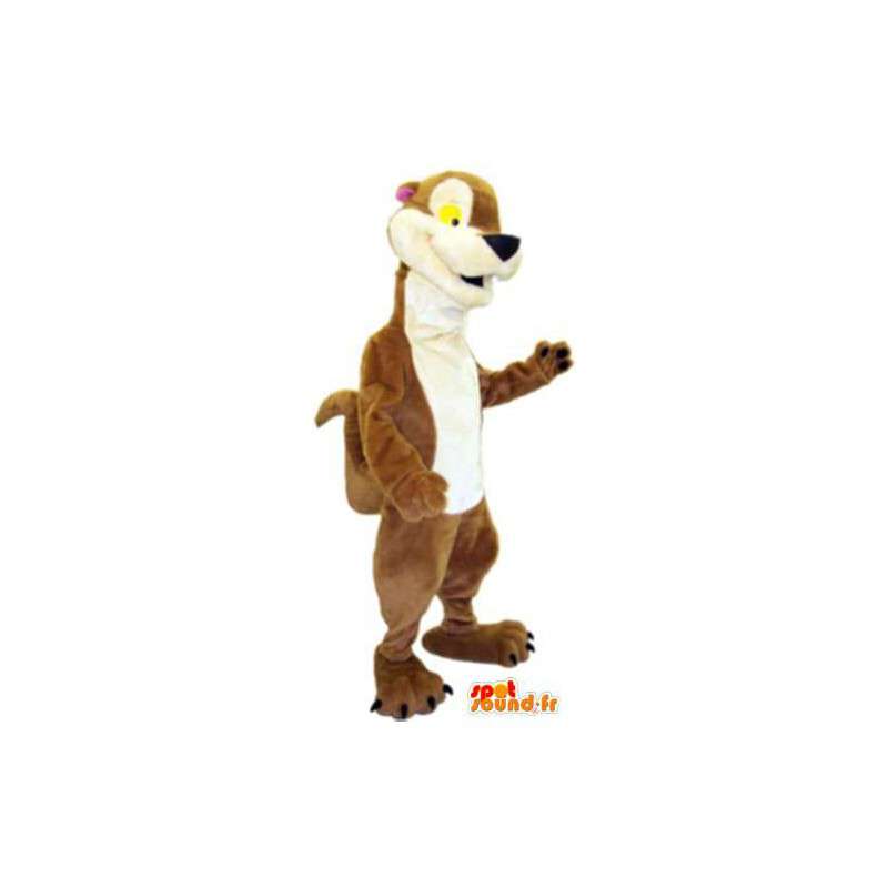 Plush mascot costume adult squirrel - MASFR005271 - Mascots squirrel