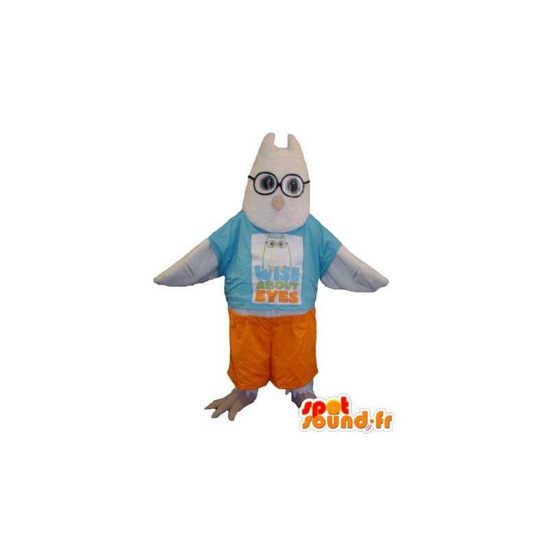 Adult Maskottchen Kostüm Eule Wise Augen - MASFR005285 - Maskottchen der Vögel