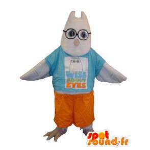 Adult mascot costume Wise Owl Eyes - MASFR005285 - Mascot of birds