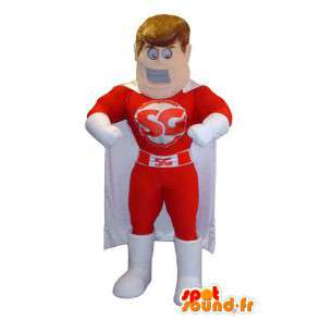 SG Brand Superhero Mascot Costume - Spotsound maskot