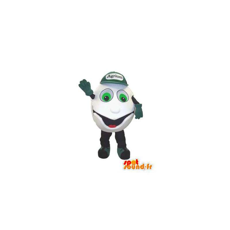 Mascot character Agrium fertilizer for soil - MASFR005289 - Mascots of plants