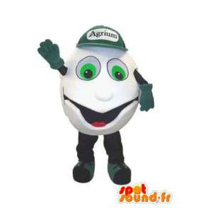 Mascot character Agrium fertilizer for soil - MASFR005289 - Mascots of plants