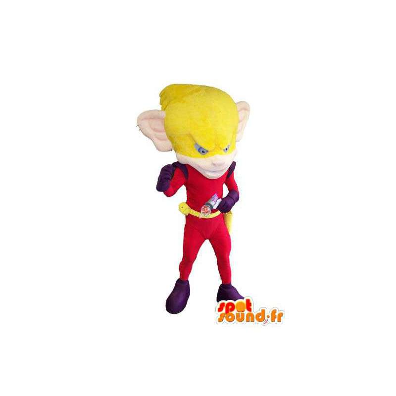 Adult Maskottchen Kostüm Affe Superhelden-Fantasie - MASFR005297 - Maskottchen monkey