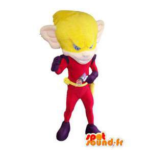 Costume volwassen superheld kostuum aap mascotte - MASFR005297 - Monkey Mascottes