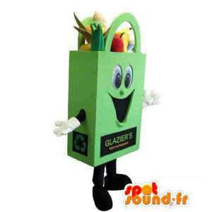 Cesta de la mascota del traje vegetal Cristaleros marca - MASFR005302 - Mascota de verduras