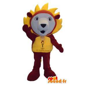 Lion character mascot costume fancy - MASFR005305 - Lion mascots