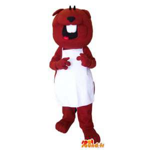 Mascot costume character marmot stove - MASFR005308 - Animals of the forest