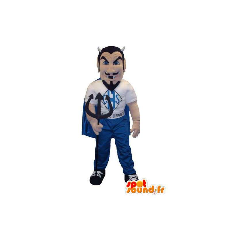 Imp mascot costume with black beard and clothes - MASFR005325 - Monsters mascots