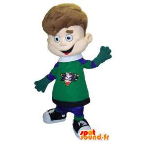 Costume for adult man boy sports mascot - MASFR005339 - Mascots boys and girls