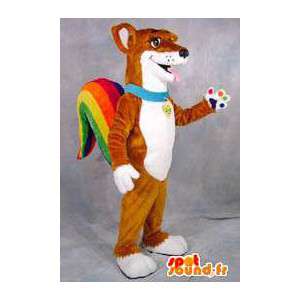 Fox carattere costume della mascotte per gli adulti - MASFR005342 - Mascotte Fox