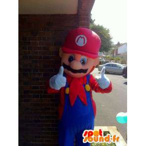 Carácter de la mascota de Mario Bros de vestuario para adultos - MASFR005349 - Mario mascotas