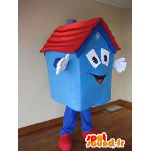Costume pour adulte mascotte de maison - MASFR005351 - Mascottes Maison