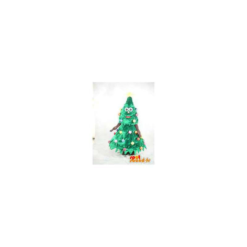 Carácter de la mascota árbol de Navidad traje traje - MASFR005366 - Mascotas de Navidad