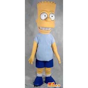 Mascot karakter Bart Simpson karakter berømte - MASFR005374 - Maskoter The Simpsons
