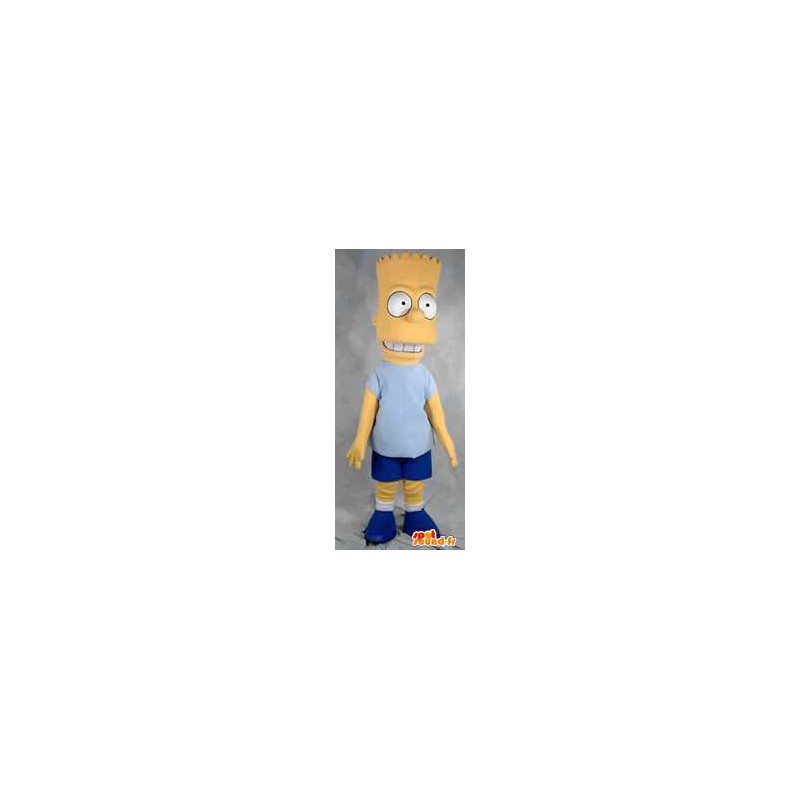 Mascot karakter Bart Simpson karakter berømte - MASFR005374 - Maskoter The Simpsons