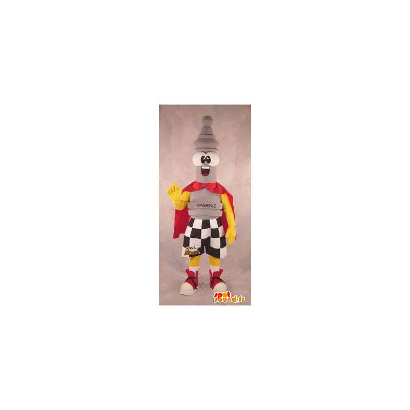 Maskottchen-Kostüm-Zeichensatz Ausfall Anzug - MASFR005377 - Maskottchen von Objekten
