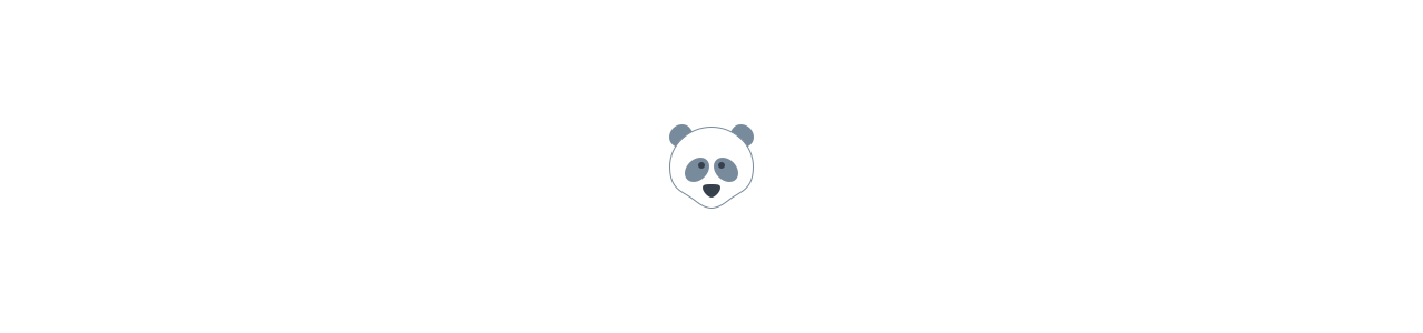 Mascota de pandas - Animales de la selva -
