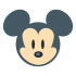 ミッキーマウスのマスコット