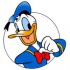 Donald Duck maskoter