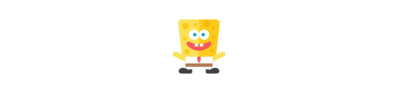 Μασκότ SpongeBob - Διάσημοι μασκότ χαρακτήρων -