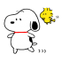 Snoopy mascotes