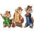 De Chipmunks-mascottes