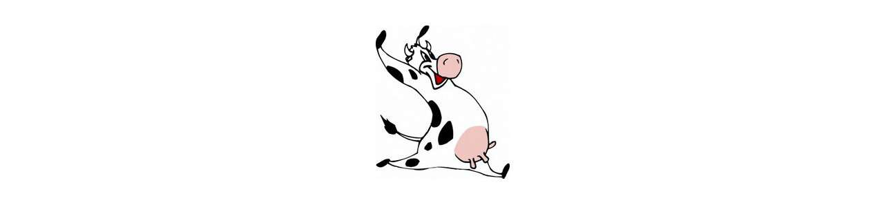 牛のマスコット - 家畜 - Spotsoundマスコット