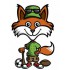 Fox mascottes