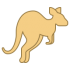 Kangoeroe-mascottes