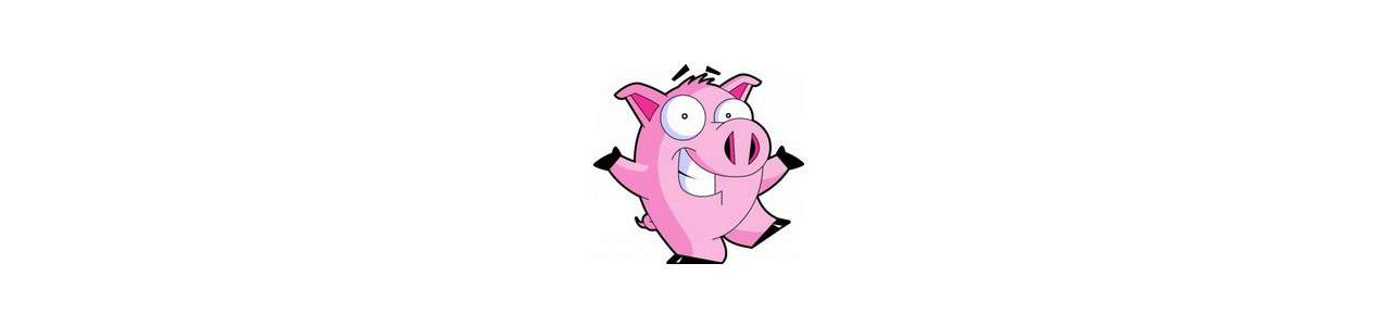 豚のマスコット - 家畜 - Spotsoundマスコット