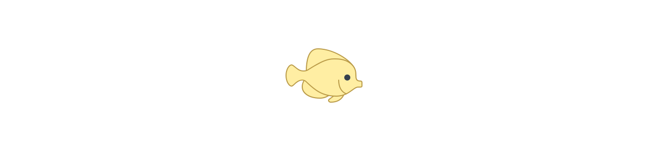 Mascotas de pescado - Mascotas del océano -