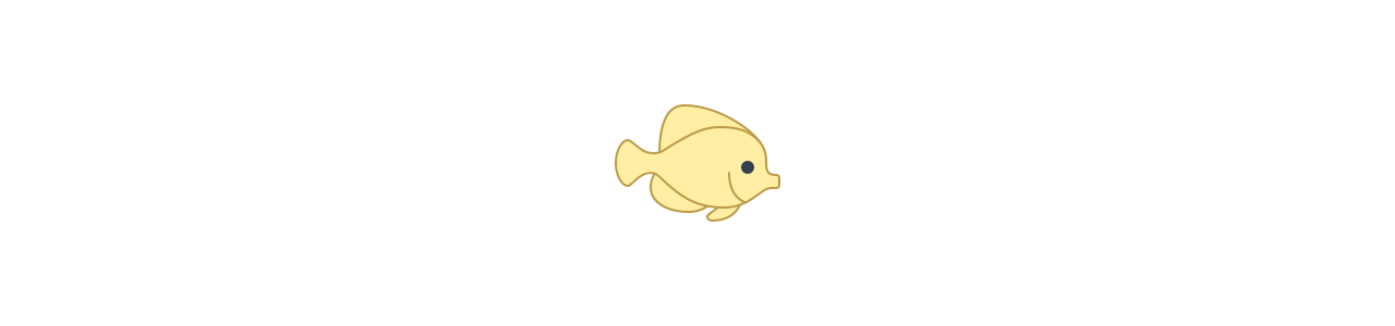 Mascotes peixes - Mascotes do oceano - Mascotes