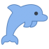 Mascotte dei delfini