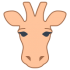 Giraffenmaskottchen