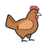 Mascotte di pollo - Galli - Polli