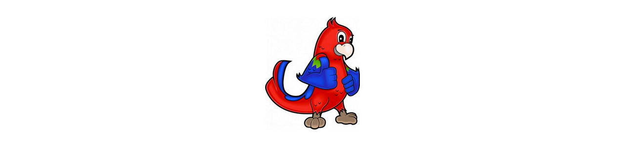 Parrot mascots - Jungle animals - Spotsound