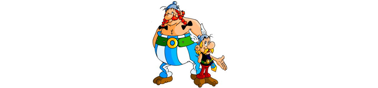 Asterix og Obelix maskoter - Berømte karakterer