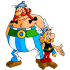 Mascottes Astérix et Obélix