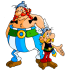 Μασκότ Asterix και Obelix