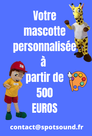 Mascotte personnalisée