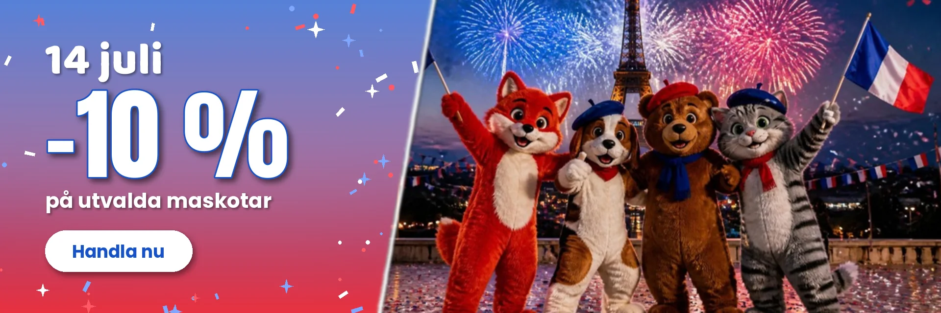 14 juli – -10 % – SPOTSOUND.FR